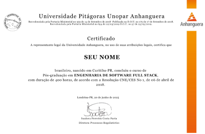 Certificado MEC