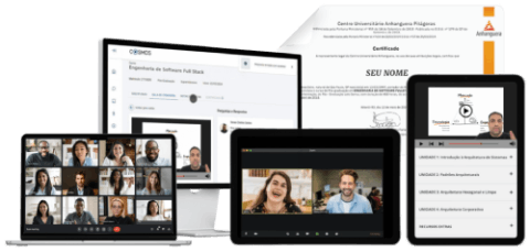 Mockup do curso